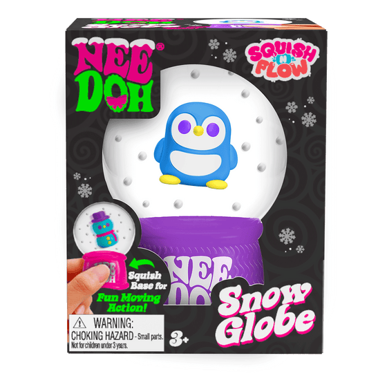 NeeDoh Squish N Flow Snow Globe GD67